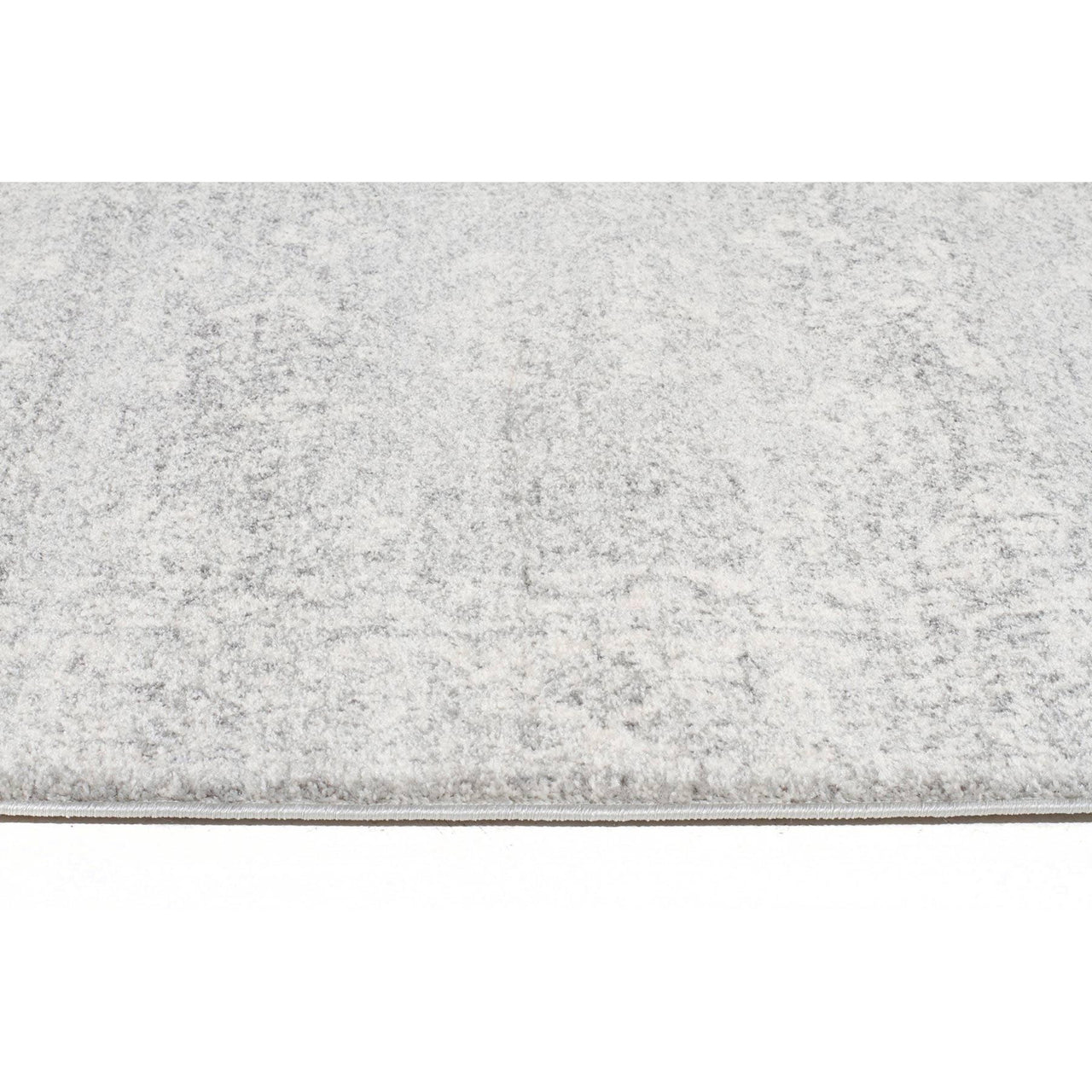 Palermo Transitional Silver Grey Designer Runner Rug - Rugs Of Beauty - 9