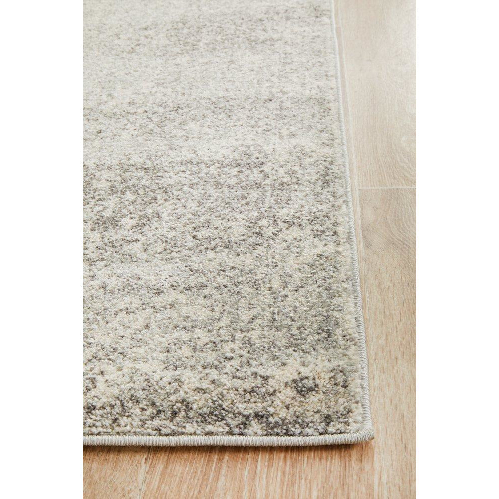 Palermo Transitional Silver Grey Designer Runner Rug - Rugs Of Beauty - 13