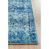 Madrid Transitional Blue Designer Runner Rug - Rugs Of Beauty - 7
