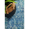 Madrid Transitional Blue Designer Runner Rug - Rugs Of Beauty - 5
