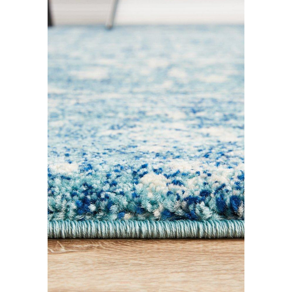 Madrid Transitional Blue Designer Rug - Rugs Of Beauty - 8