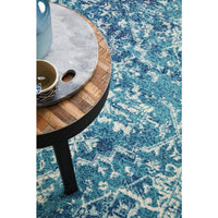 Madrid Transitional Blue Designer Rug - Rugs Of Beauty - 5