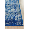 Santiago Transitional Navy Blue Designer Runner Rug - Rugs Of Beauty - 9