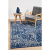 Santiago Transitional Navy Blue Designer Rug - Rugs Of Beauty - 2