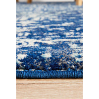 Santiago Transitional Navy Blue Designer Rug - Rugs Of Beauty - 11