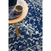 Santiago Transitional Navy Blue Designer Rug - Rugs Of Beauty - 5