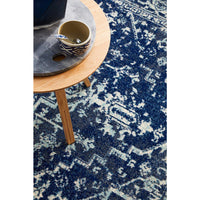 Santiago Transitional Navy Blue Designer Rug - Rugs Of Beauty - 5