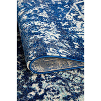 Santiago Transitional Navy Blue Designer Rug - Rugs Of Beauty - 13