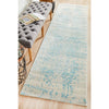 Kazan Transitional Beige Light Blue Designer Runner Rug - Rugs Of Beauty - 2
