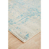 Kazan Transitional Beige Light Blue Designer Runner Rug - Rugs Of Beauty - 9