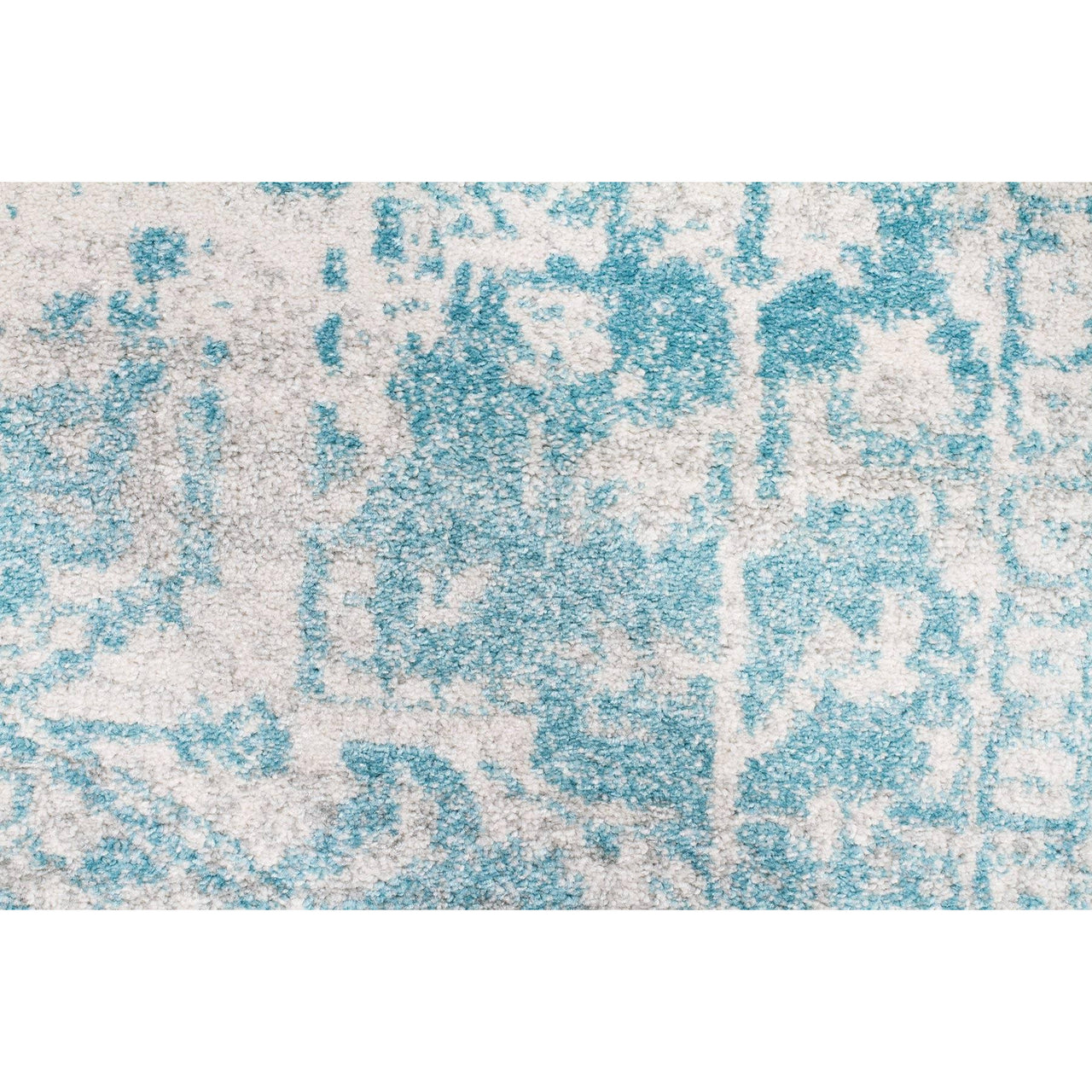 Kazan Transitional Beige Light Blue Designer Rug - Rugs Of Beauty - 6