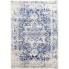 Slana Transitional White Navy Designer Rug - Rugs Of Beauty - 1