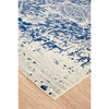 Slana Transitional White Navy Designer Rug - Rugs Of Beauty - 8