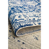 Slana Transitional White Navy Designer Rug - Rugs Of Beauty - 10
