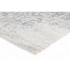 Cibola Transitional White Silver Runner Designer Rug - Rugs Of Beauty - 4