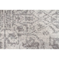 Cibola Transitional White Silver Runner Designer Rug - Rugs Of Beauty - 6