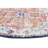 Murias Transitional Multi Coloured Round Designer Rug - Rugs Of Beauty - 9