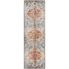 Murias Transitional Multi Coloured Designer Runner Rug - Rugs Of Beauty - 1