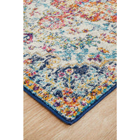 Murias Transitional Multi Coloured Designer Runner Rug - Rugs Of Beauty - 6