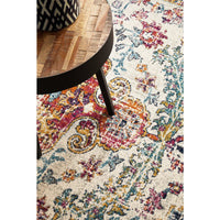 Murias Transitional Multi Coloured Designer Rug - Rugs Of Beauty - 5
