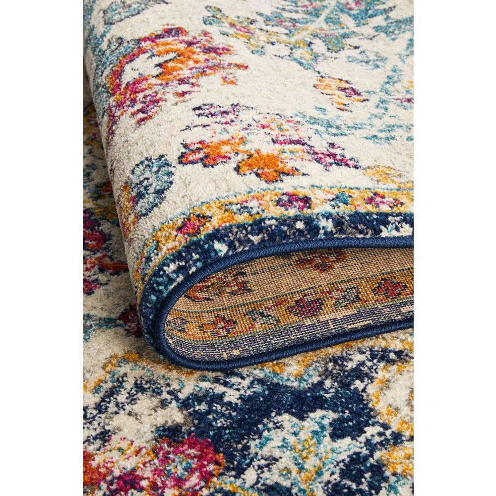 Murias Transitional Multi Coloured Designer Rug - Rugs Of Beauty - 14