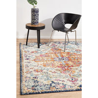 Murias Transitional Multi Coloured Designer Rug - Rugs Of Beauty - 2