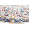 Jotunheim Ivory Multi Navy Border Transitional Round Designer Rug - Rugs Of Beauty - 7