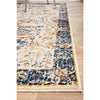 Jotunheim Ivory Multi Navy Border Transitional Designer Rug - Rugs Of Beauty - 11