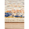 Jotunheim Ivory Multi Navy Border Transitional Designer Rug - Rugs Of Beauty - 12