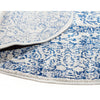 Nysa Blue Beige Transitional Round Designer Rug - Rugs Of Beauty - 11