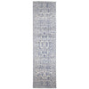 Nysa Blue Beige Transitional Designer Runner Rug - Rugs Of Beauty - 1
