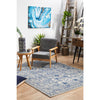 Nysa Blue Beige Transitional Designer Rug - Rugs Of Beauty - 2
