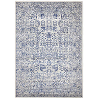 Nysa Blue Beige Transitional Designer Rug - Rugs Of Beauty - 1