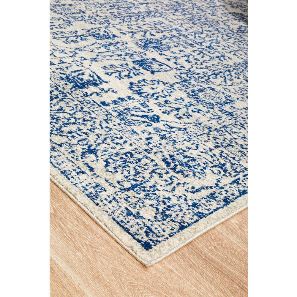 Nysa Blue Beige Transitional Designer Rug - Rugs Of Beauty - 10
