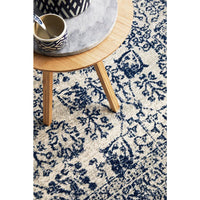 Nysa Blue Beige Transitional Designer Rug - Rugs Of Beauty - 5