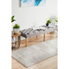 Zion Grey Transitional Patterned Designer Runner Rug - Rugs Of Beauty - 3