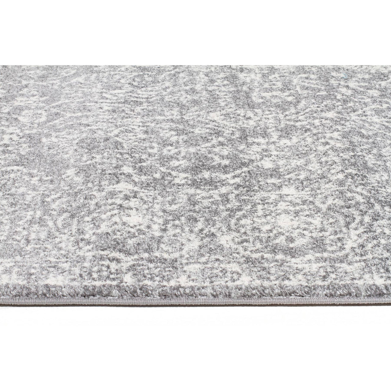 Zion Grey Transitional Patterned Designer Runner Rug - Rugs Of Beauty - 9