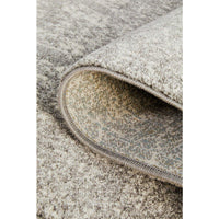 Zion Grey Transitional Patterned Designer Runner Rug - Rugs Of Beauty - 14