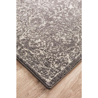 Zion Grey Transitional Patterned Designer Rug - Rugs Of Beauty - 7