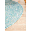 Arcadia Blue Beige Patterned Transitional Round Designer Rug - Rugs Of Beauty - 6