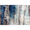Mendril Transitional Blue Grey White Designer Runner Rug - Rugs Of Beauty - 8