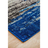 Mendril Transitional Blue Grey White Designer Runner Rug - Rugs Of Beauty - 10