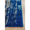 Mendril Transitional Blue Grey White Designer Runner Rug - Rugs Of Beauty - 11