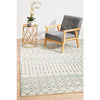 Exeter Blue Grey Beige Patterned Transitional Designer Rug - Rugs Of Beauty - 4