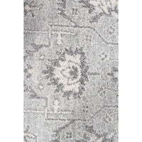 Lemuria Silver Grey Transitional Designer Runner Rug - Rugs Of Beauty - 10