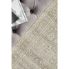 Lemuria Silver Grey Transitional Designer Runner Rug - Rugs Of Beauty - 6