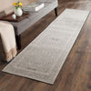 Lemuria Silver Grey Transitional Designer Runner Rug - Rugs Of Beauty - 7