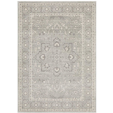 Lemuria Silver Grey Transitional Designer Rug - Rugs Of Beauty - 1