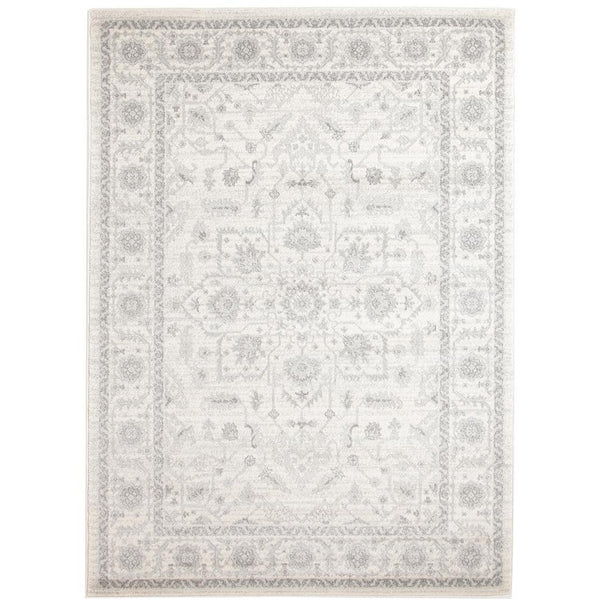 Reynes Transitional Beige Light Grey Designer Rug - Rugs Of Beauty - 1