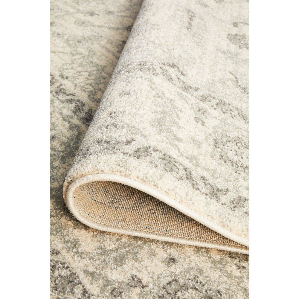 Reynes Transitional Beige Light Grey Designer Rug - Rugs Of Beauty - 12